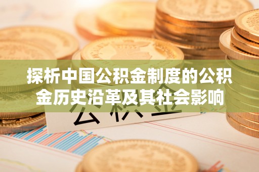琼结探析中国公积金制度的公积金历史沿革及其社会影响