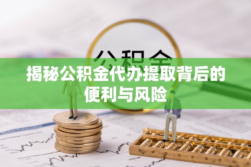 琼结揭秘公积金代办提取背后的便利与风险