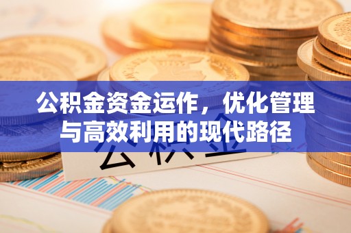 琼结公积金资金运作，优化管理与高效利用的现代路径